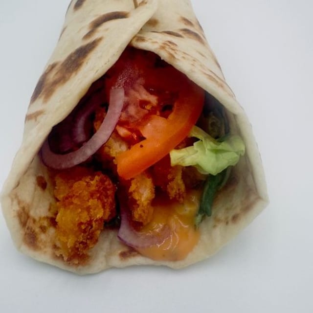 Shrimp Pita.