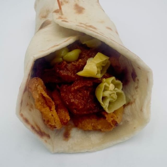 BBQ Pork Pita.