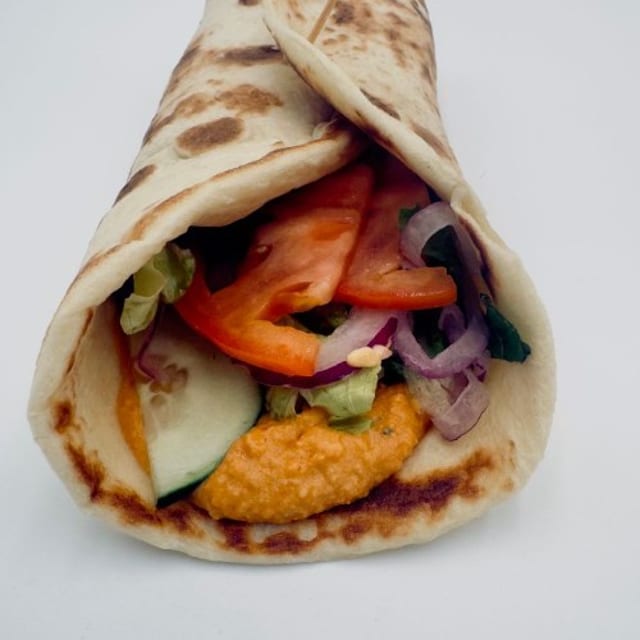 Mediterranean Veggie Pita.