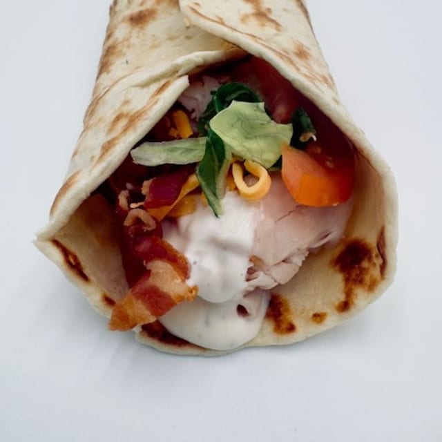 Turkey Bacon Pita.